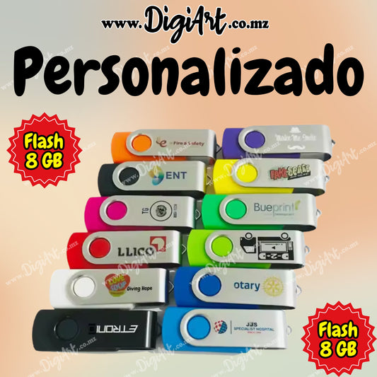 Flash de 8GB Personalizado