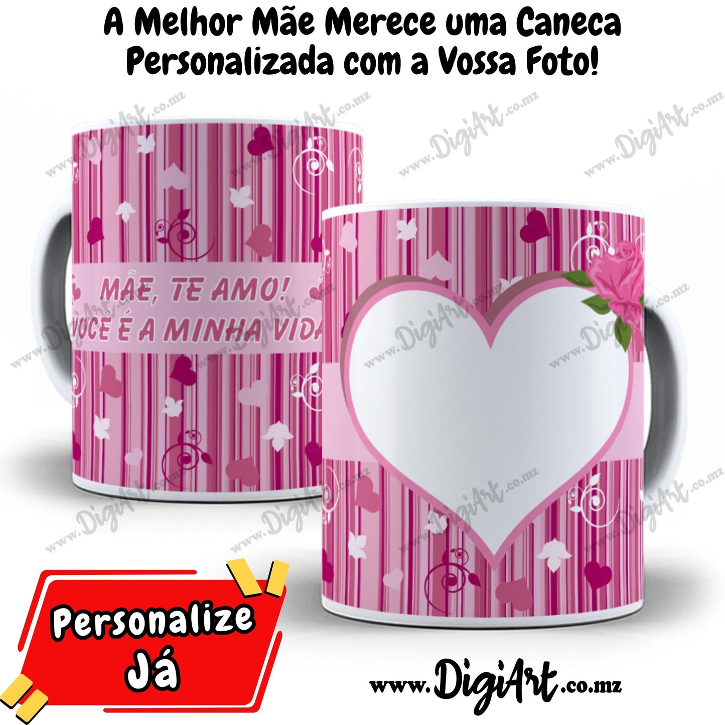 Caneca com Foto para Mãe