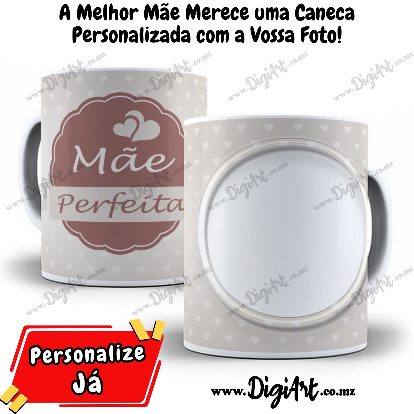 Caneca com Foto para Mãe