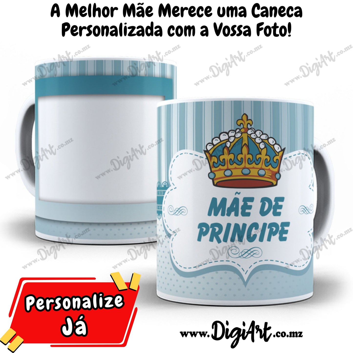 Caneca com Foto para Mãe
