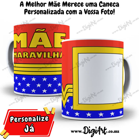 Caneca com Foto para Mãe
