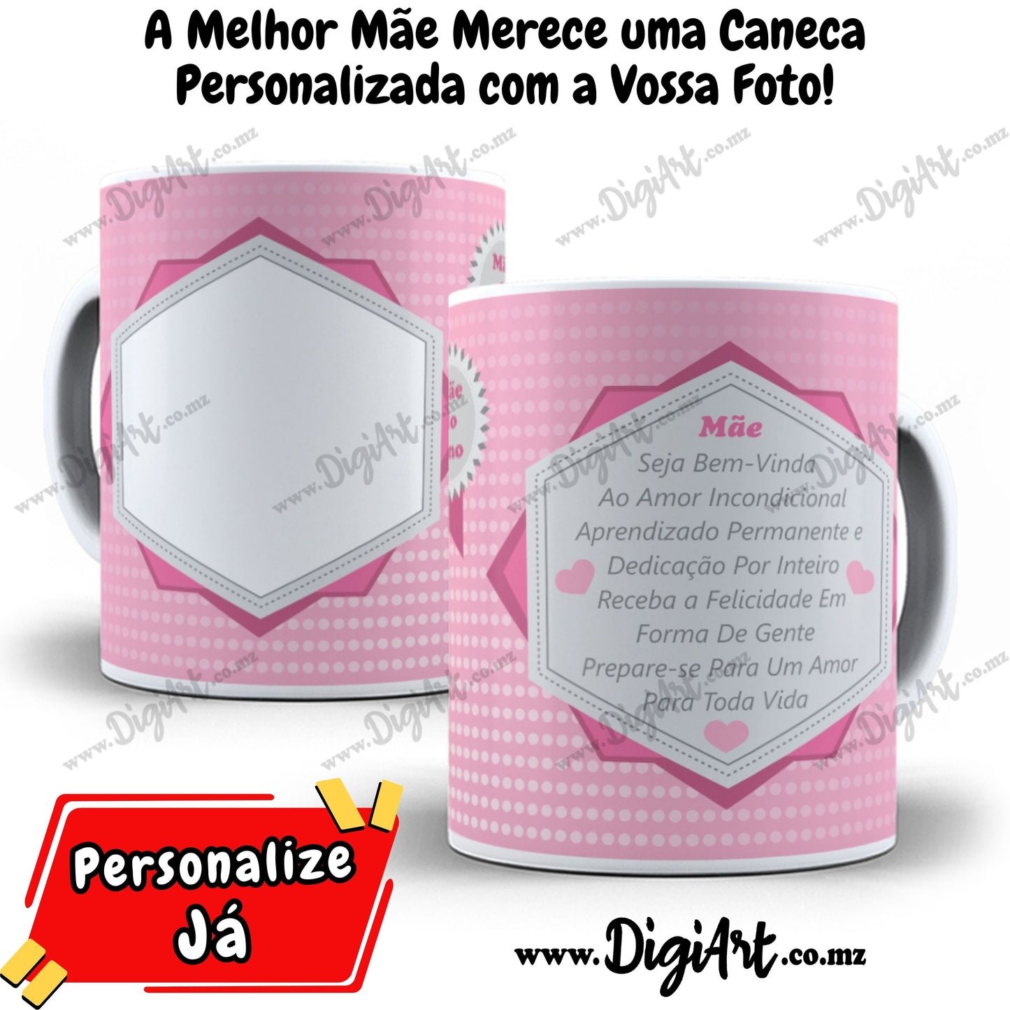 Caneca com Foto para Mãe