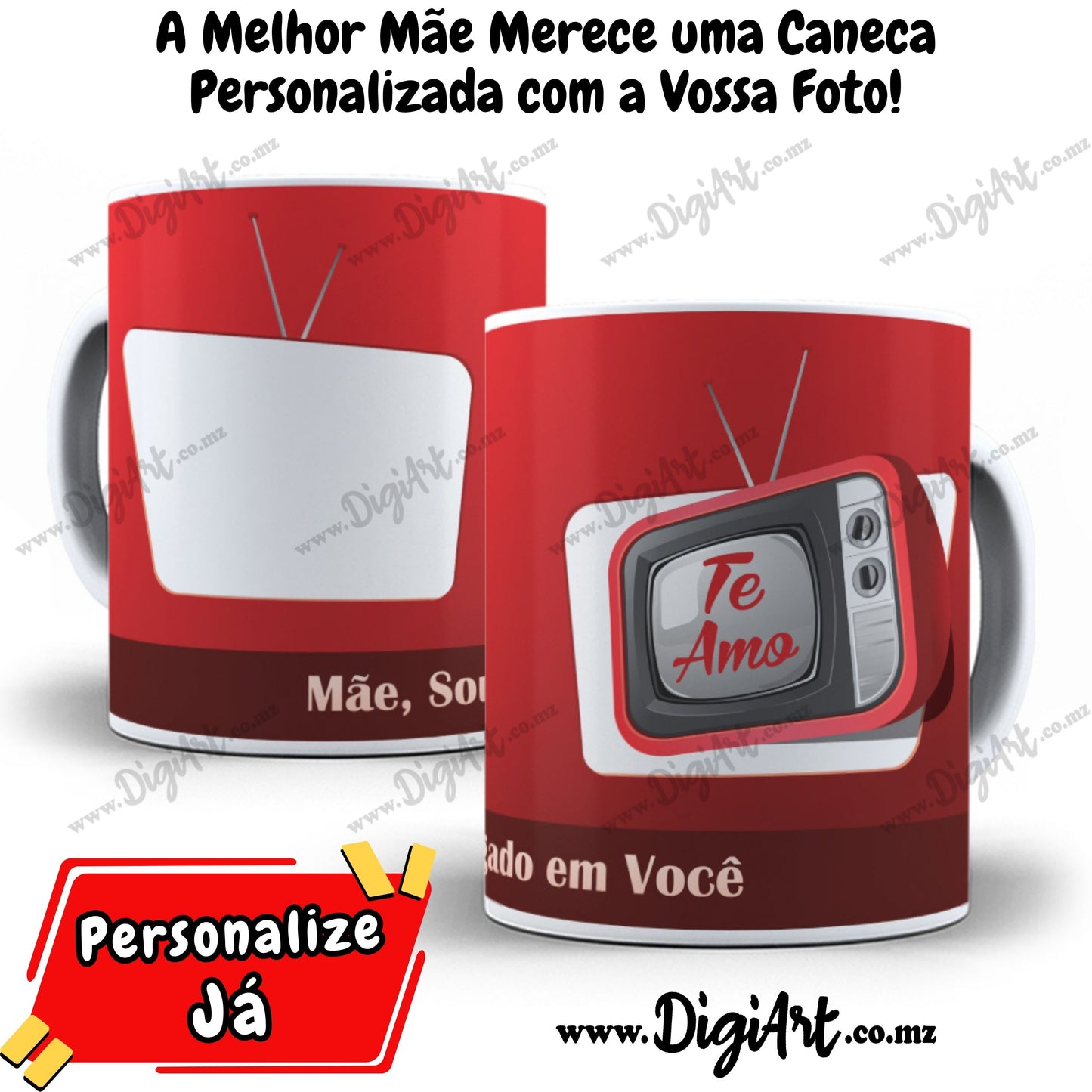 Caneca com Foto para Mãe