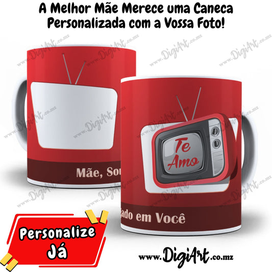 Caneca com Foto para Mãe