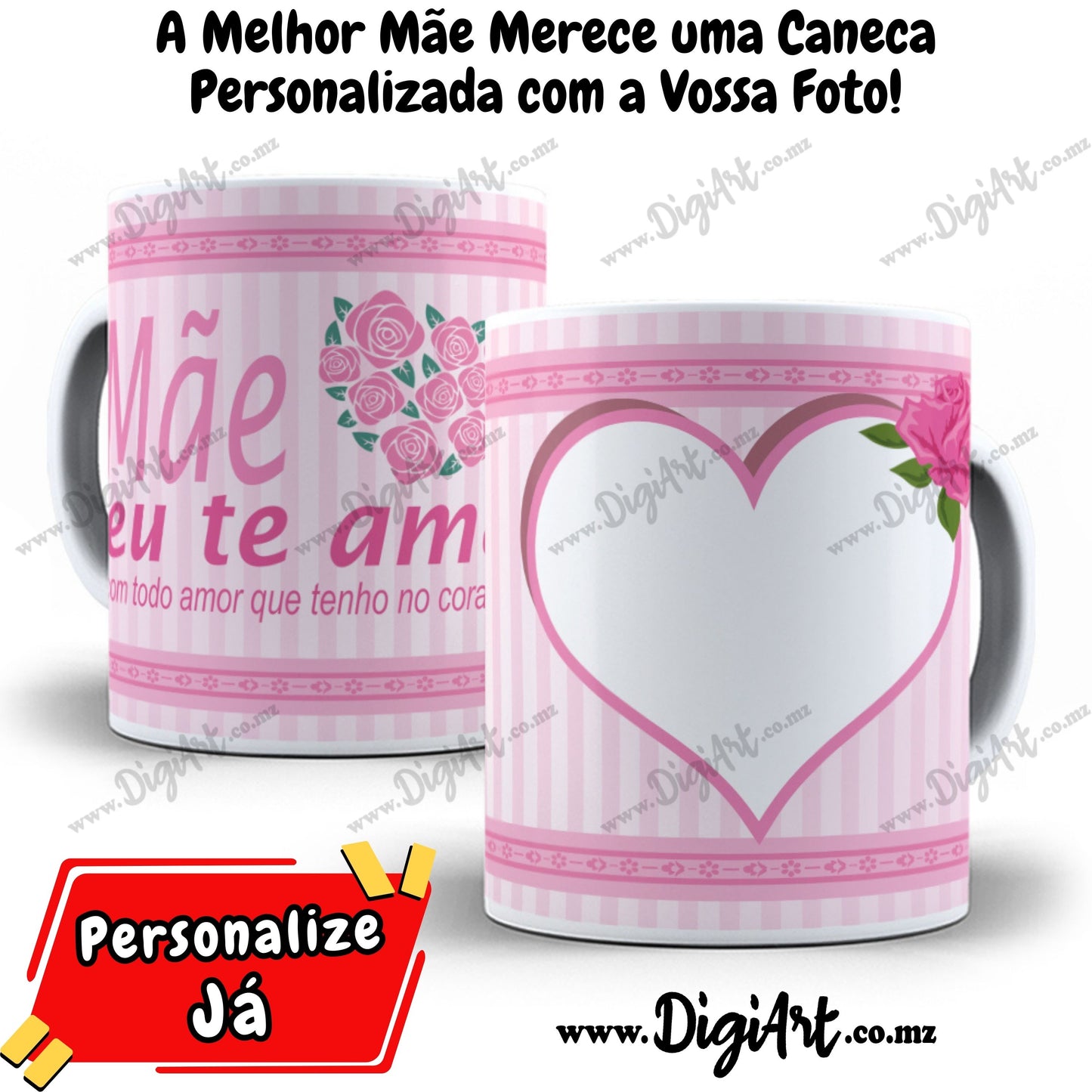 Caneca com Foto para Mãe