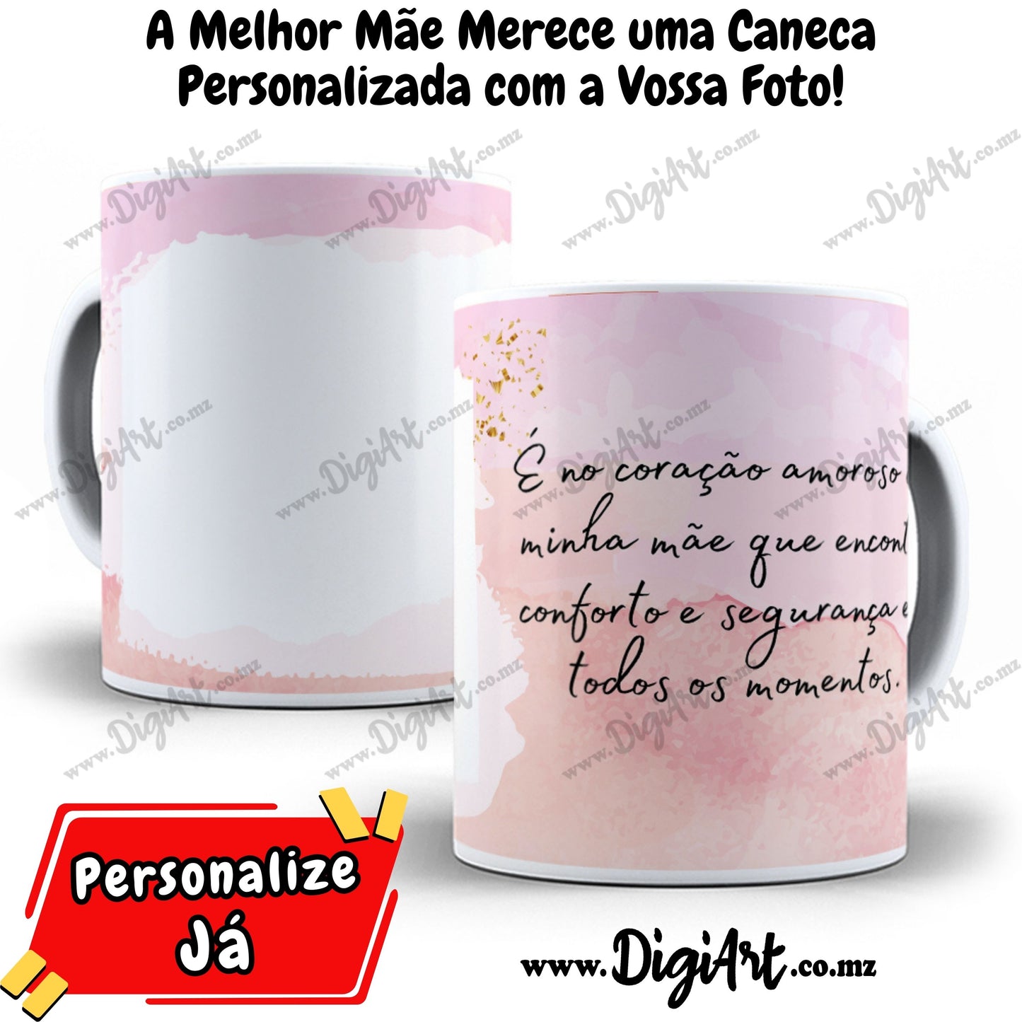 Caneca com Foto para Mãe