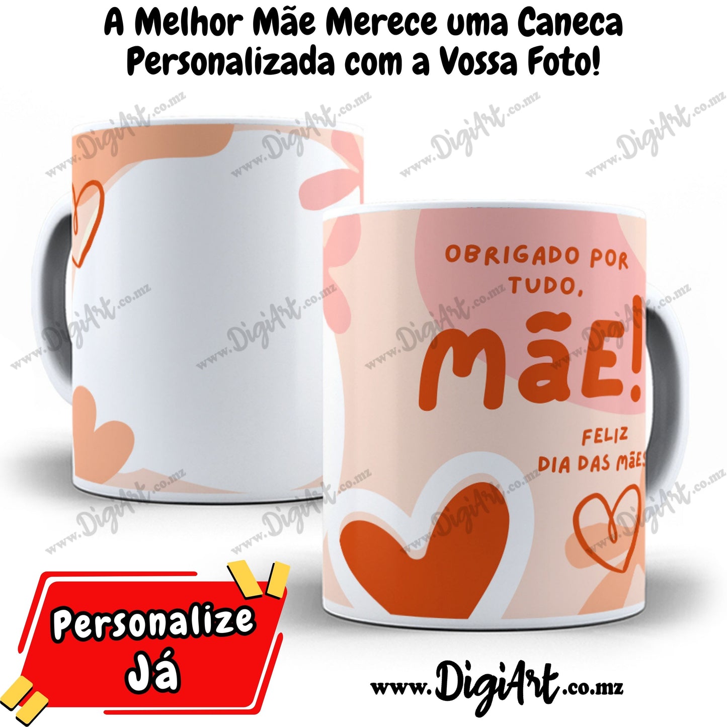 Caneca com Foto para Mãe