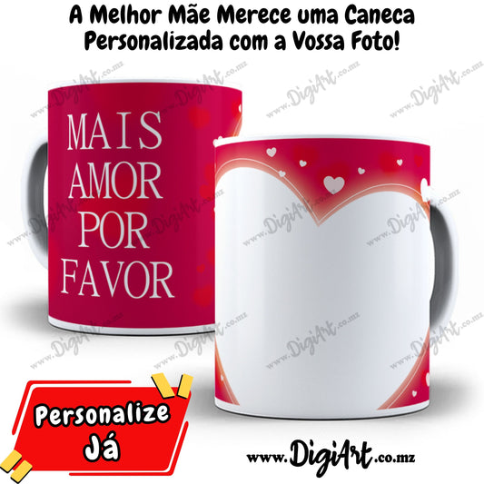 Caneca com Foto para Mãe