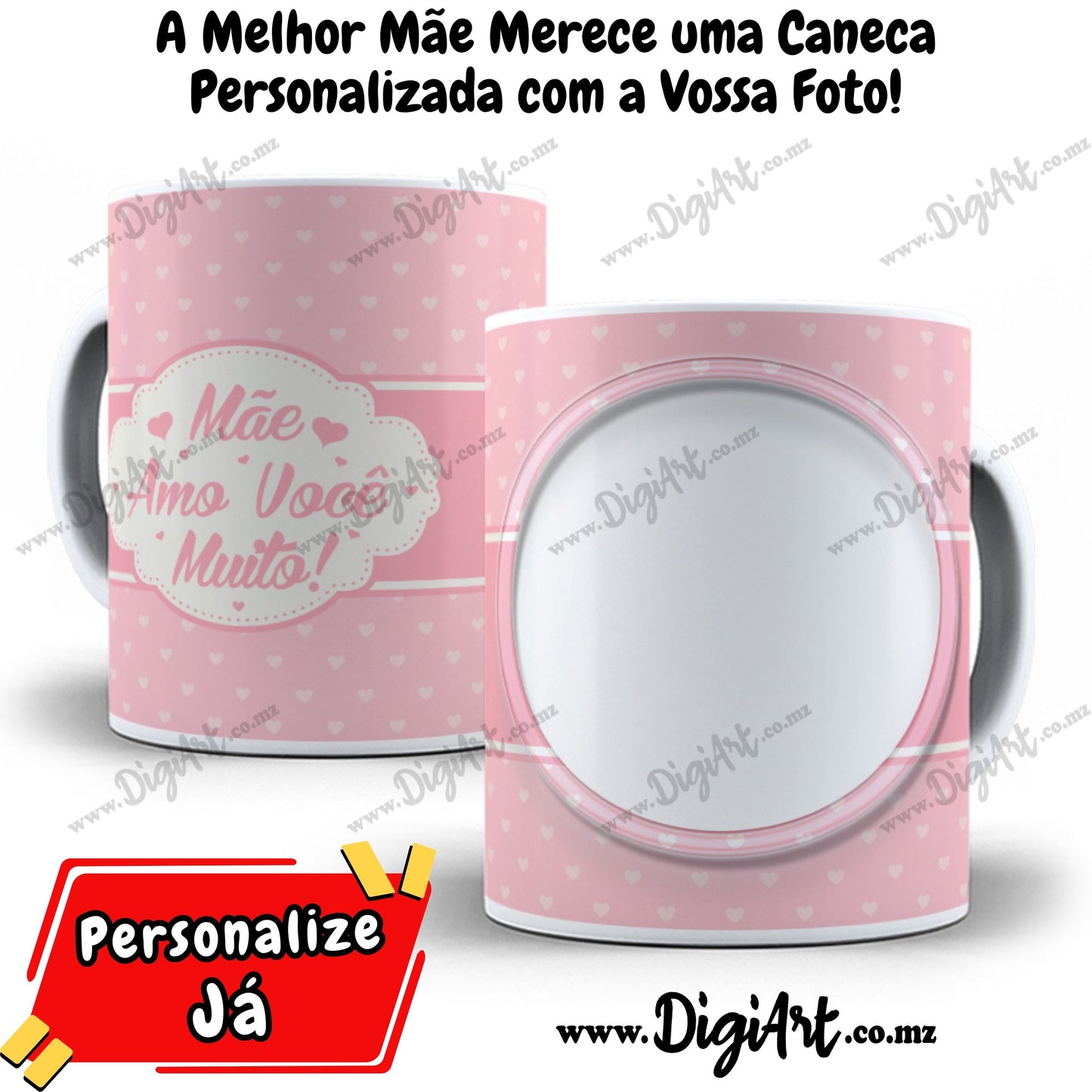 Caneca com Foto para Mãe
