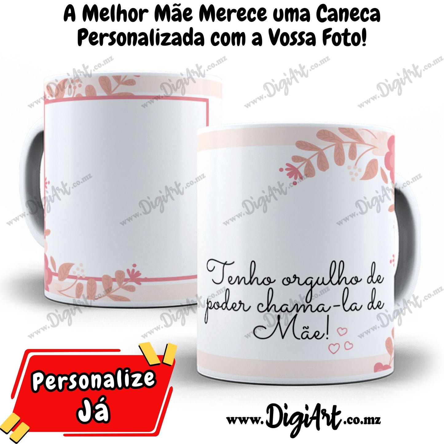 Caneca com Foto para Mãe