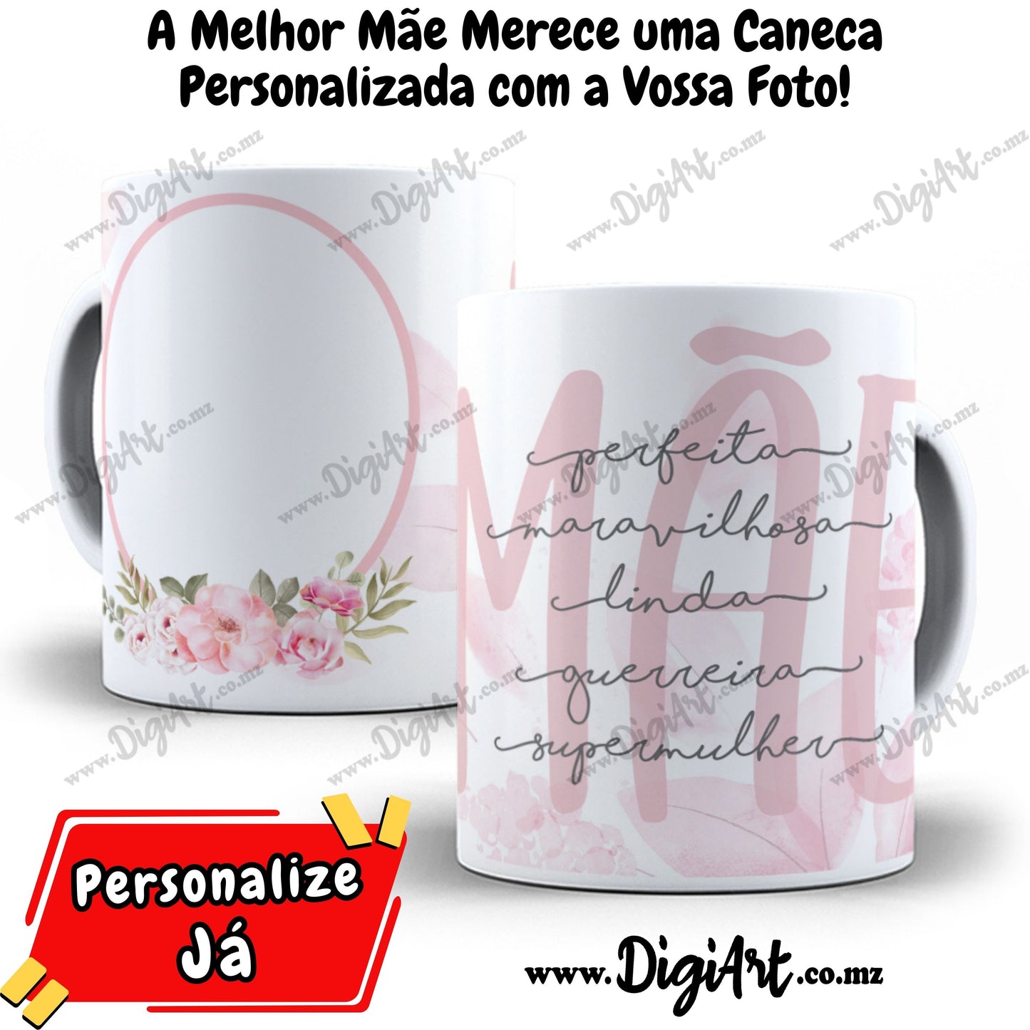 Caneca com Foto para Mãe