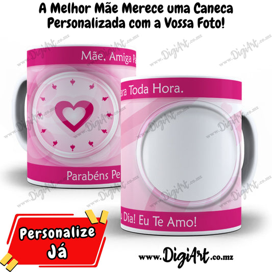 Caneca com Foto para Mãe