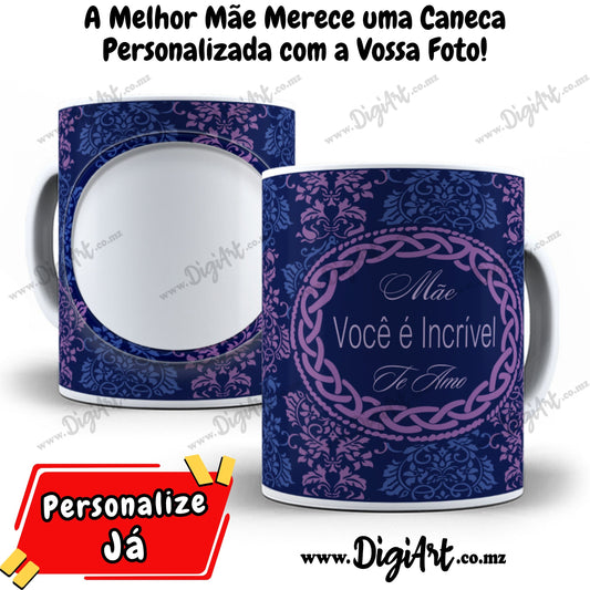 Caneca com Foto para Mãe