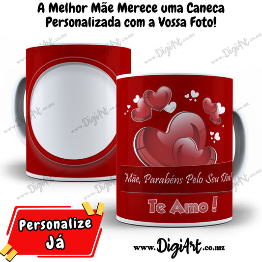 Caneca com Foto para Mãe