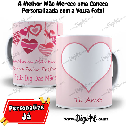 Caneca com Foto para Mãe