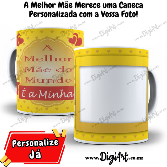 Caneca com Foto para Mãe