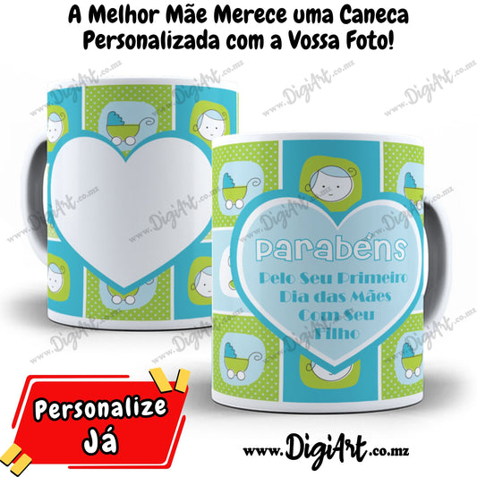 Caneca com Foto para Mãe