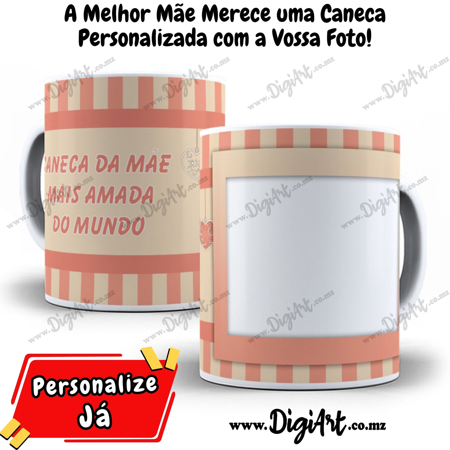 Caneca com Foto para Mãe