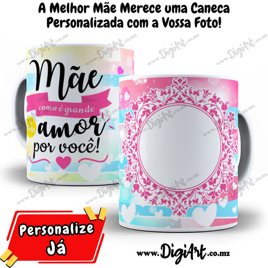 Caneca com Foto para Mãe