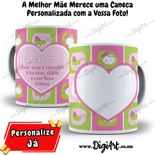 Caneca com Foto para Mãe