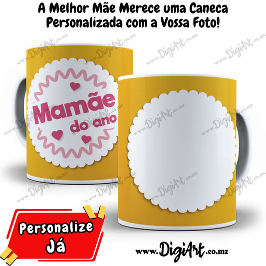 Caneca com Foto para Mãe