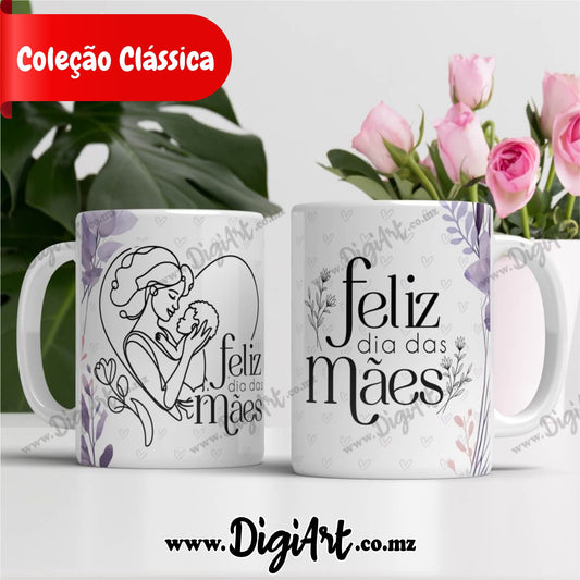 Chavena Clássica para Mãe