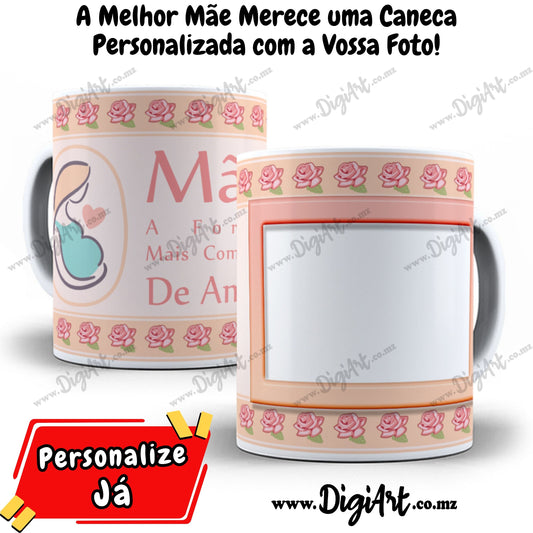 Caneca com Foto para Mãe