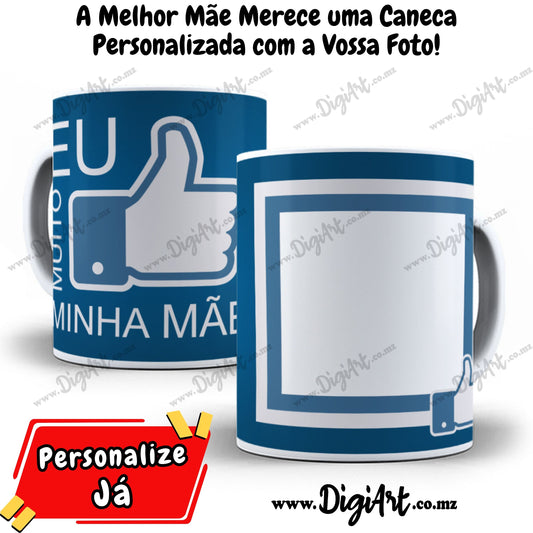 Caneca com Foto para Mãe
