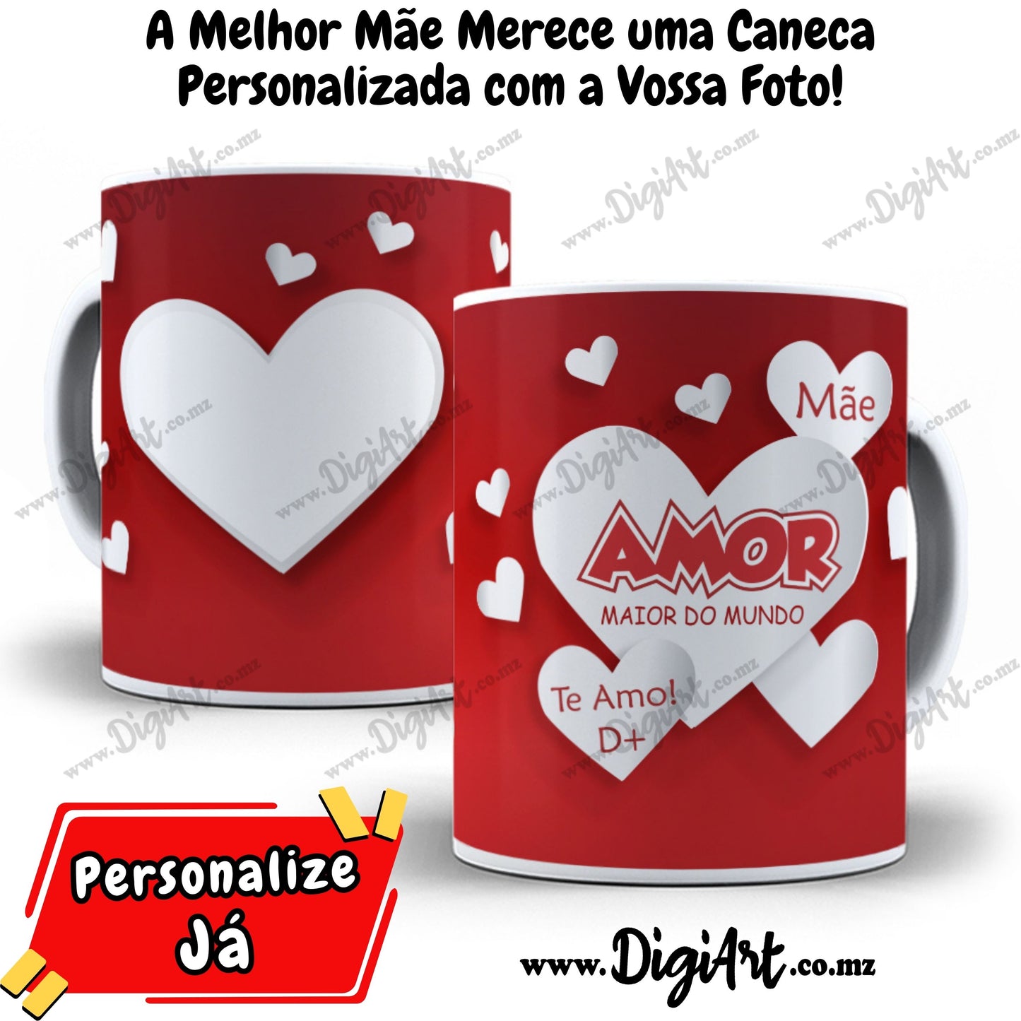 Caneca com Foto para Mãe