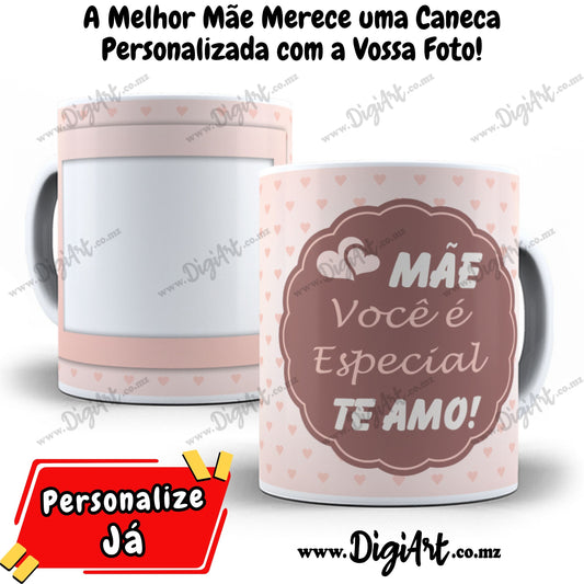 Caneca com Foto para Mãe
