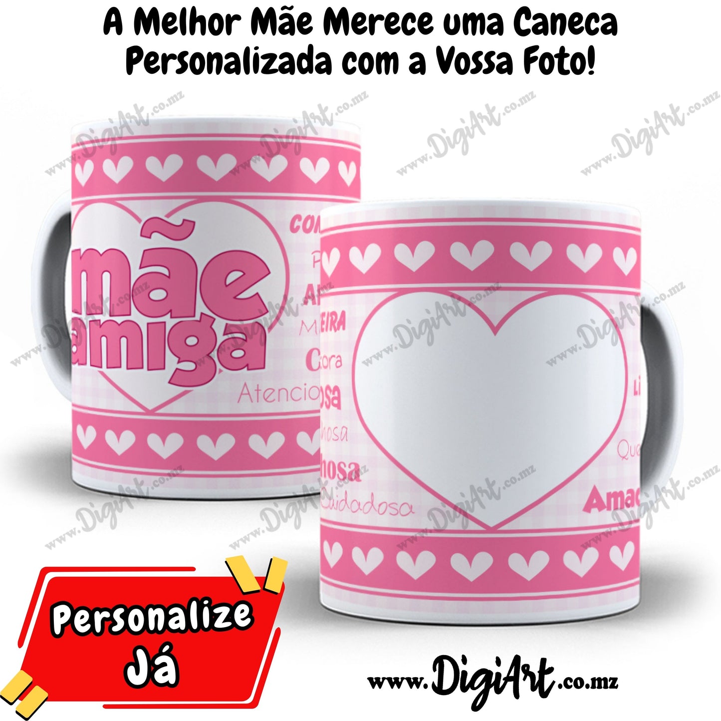 Caneca com Foto para Mãe