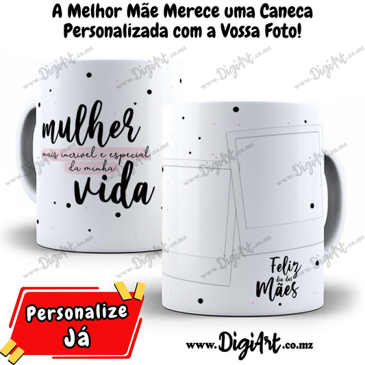 Caneca com Foto para Mãe