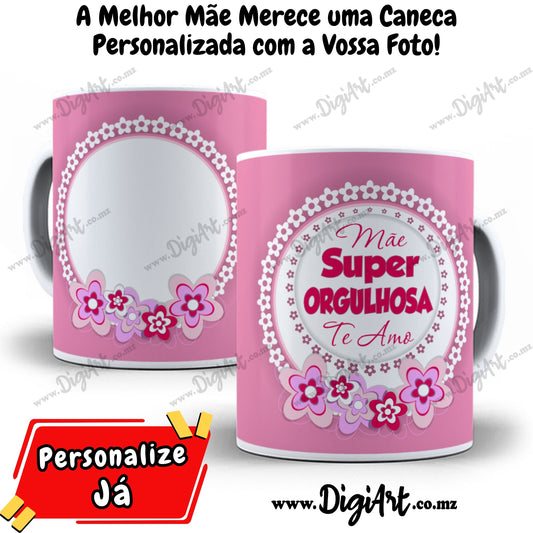 Caneca com Foto para Mãe