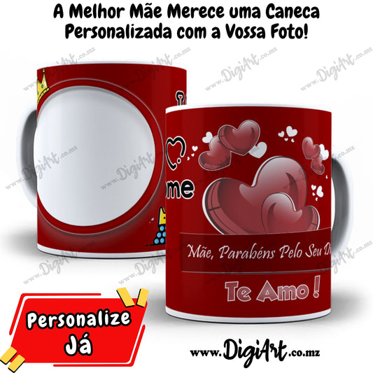 Caneca com Foto para Mãe