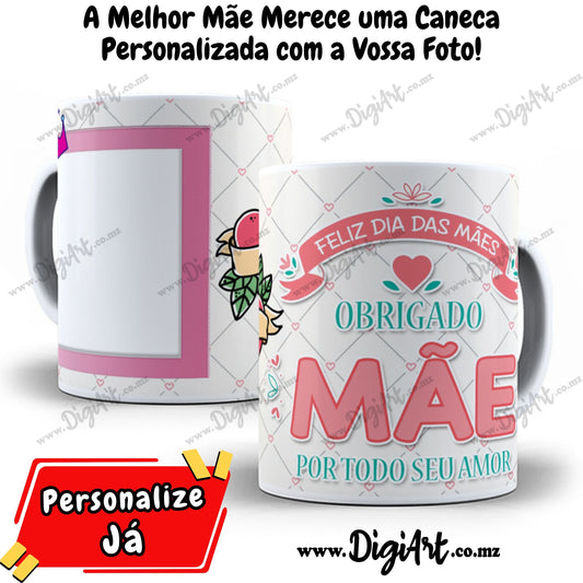 Caneca com Foto para Mãe