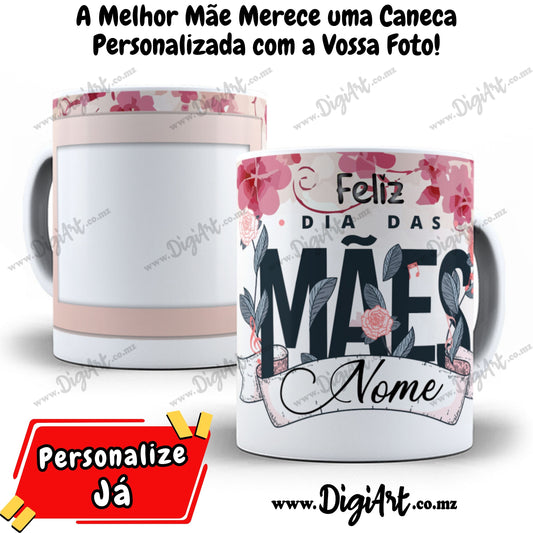 Caneca com Foto para Mãe