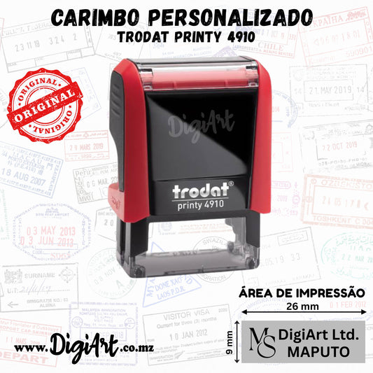 Carimbo Personalizado Trodat Printy 4910