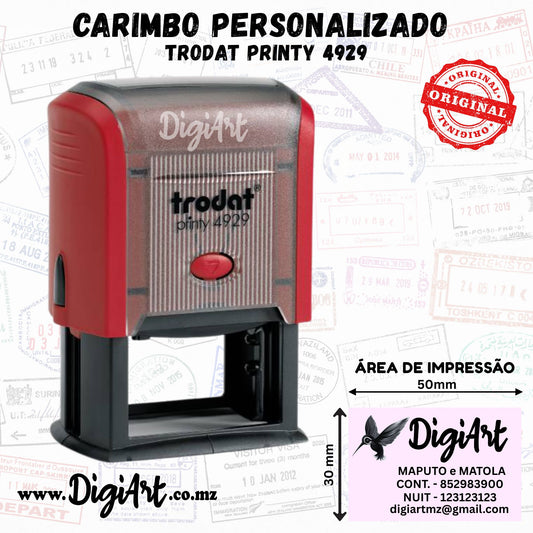 Carimbo Personalizado Trodat Printy 4929