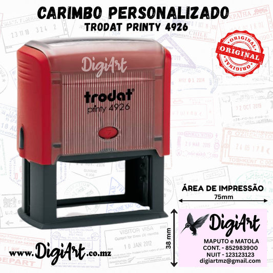 Carimbo Personalizado Trodat Printy 4926