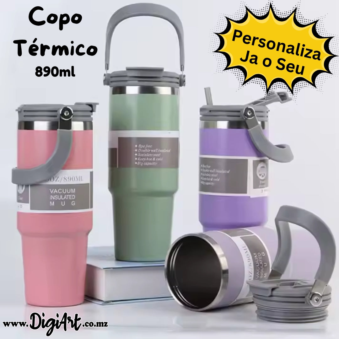 Copo Térmico 890ml – Personalizado