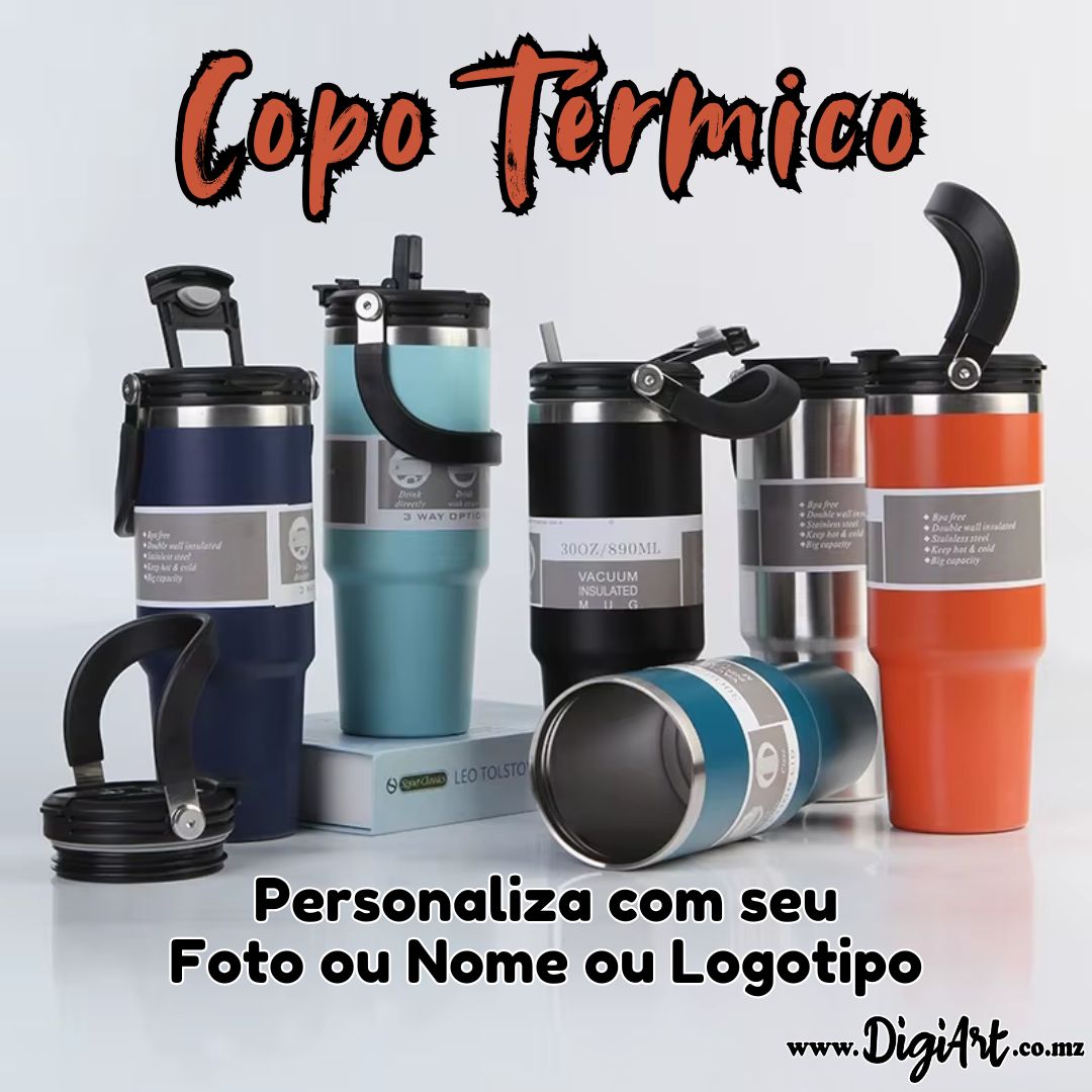 Copo Térmico 890ml – Personalizado