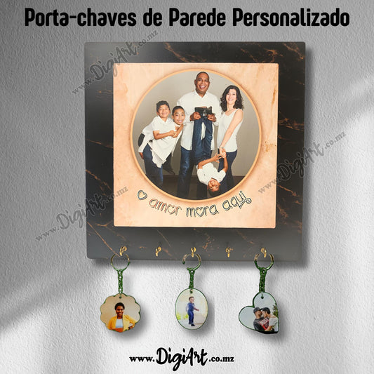 Porta-chaves de Parede Personalizado