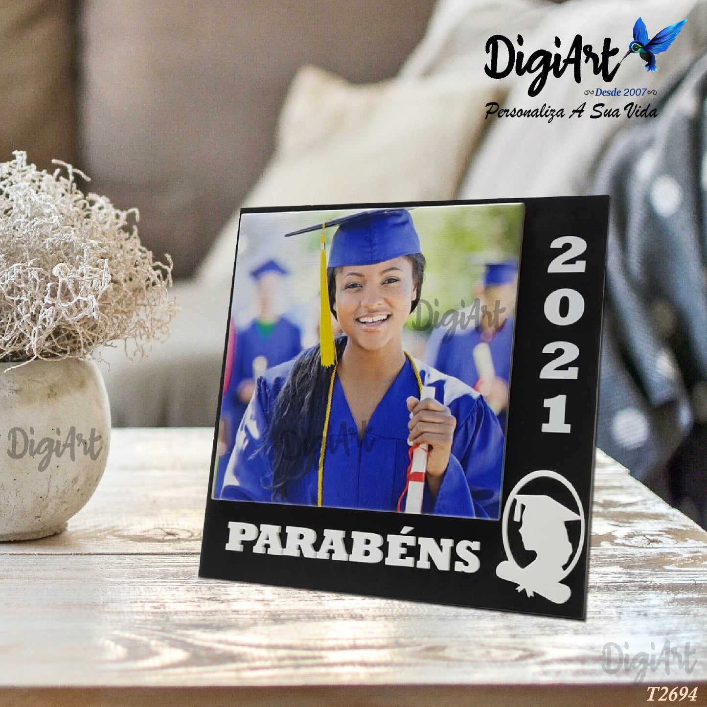 Quadro Personalizado Graduação - Presente Exclusivo