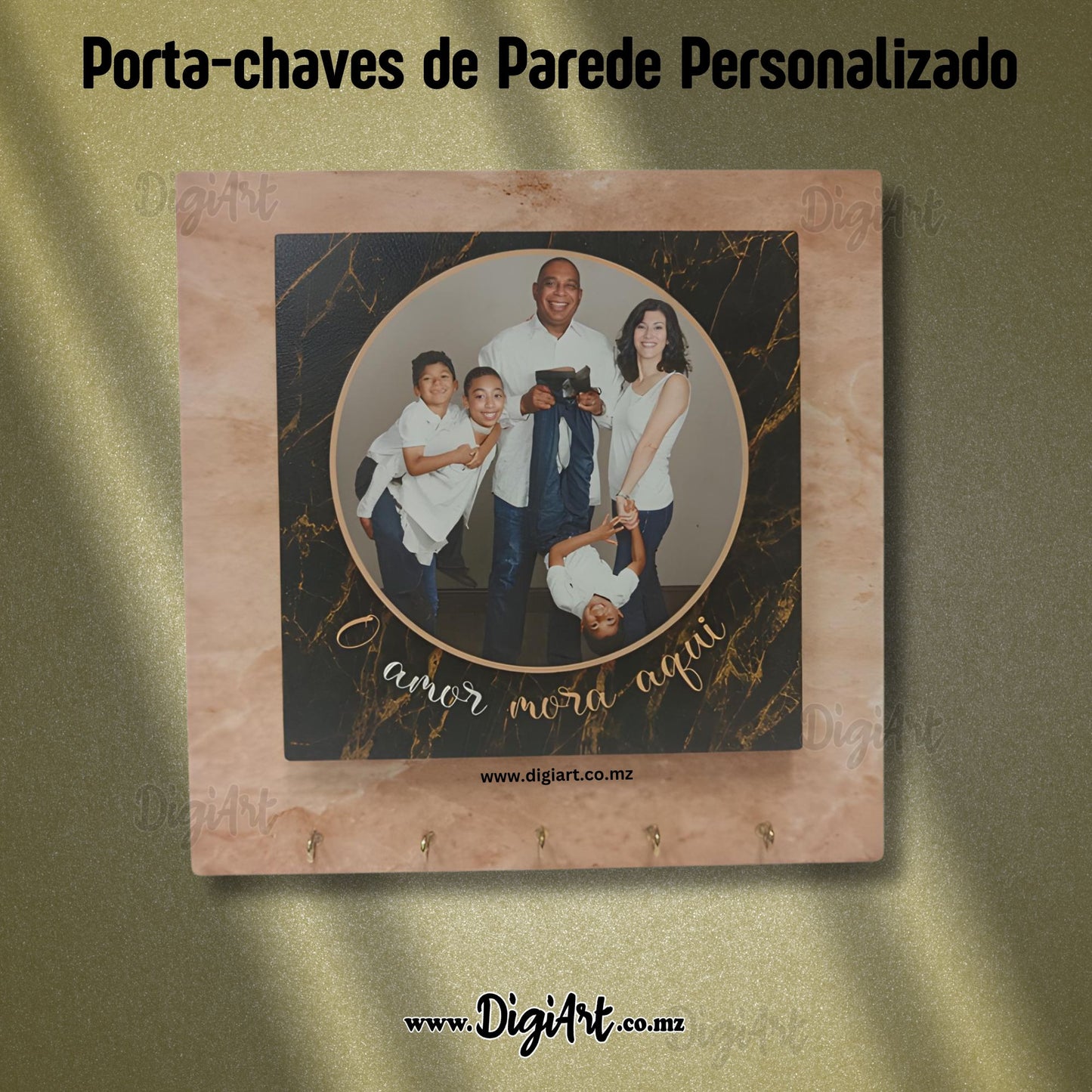 Porta-chaves de Parede Personalizado