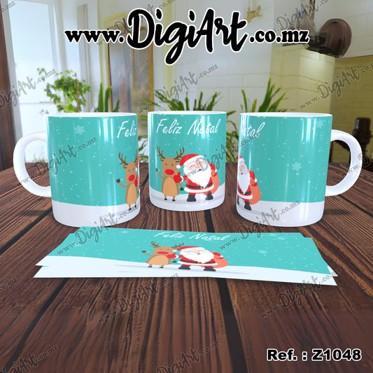 Design para Caneca - Natal Z1048