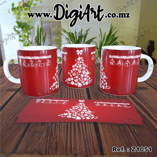 Design para Caneca - Natal Z1051