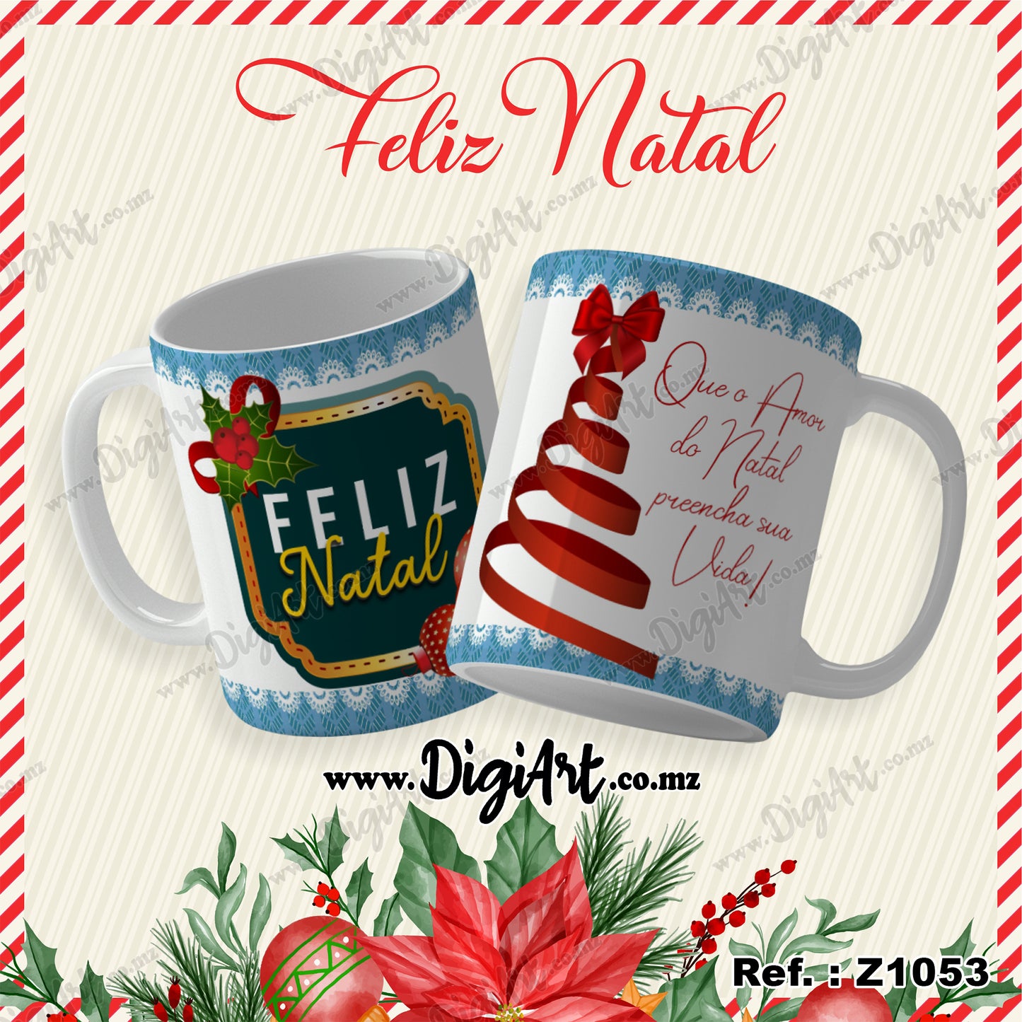 Design para Caneca - Natal Z1053