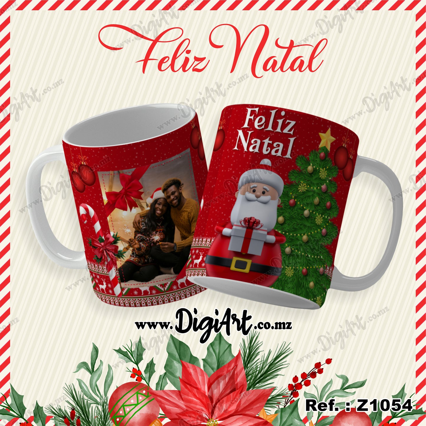 Design para Caneca - Natal Z1054