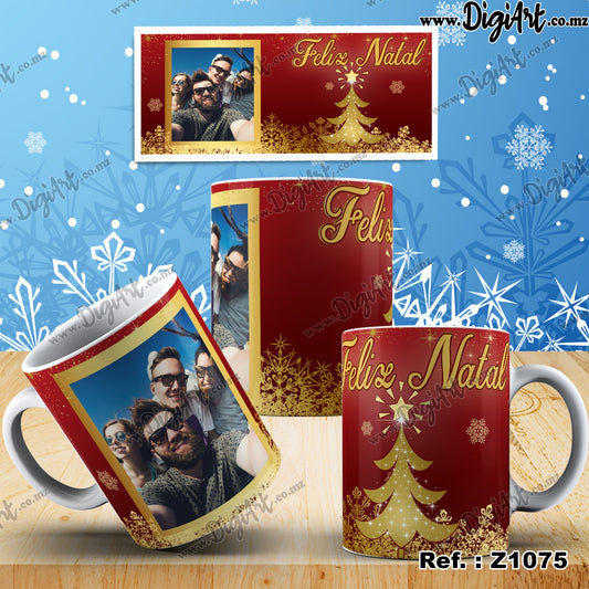 Design para Caneca - Natal Z1075