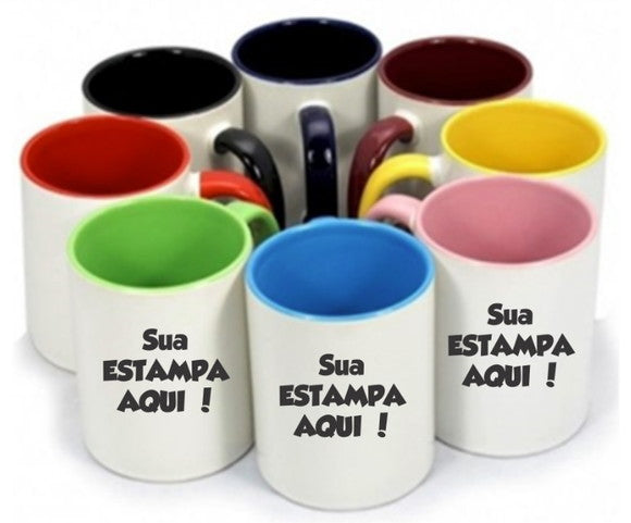 Caneca Personalizada Laranja